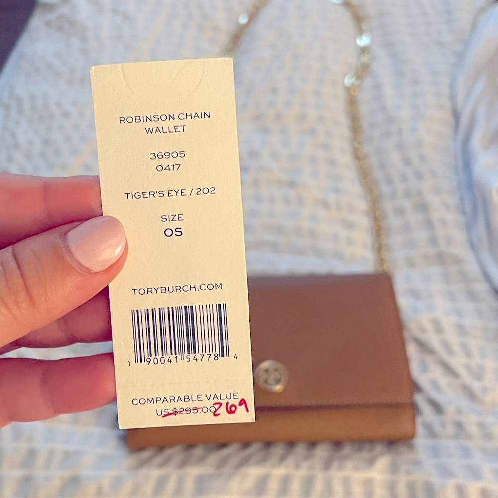 Tory Burch ROBINSON CHAIN WALLET Purse